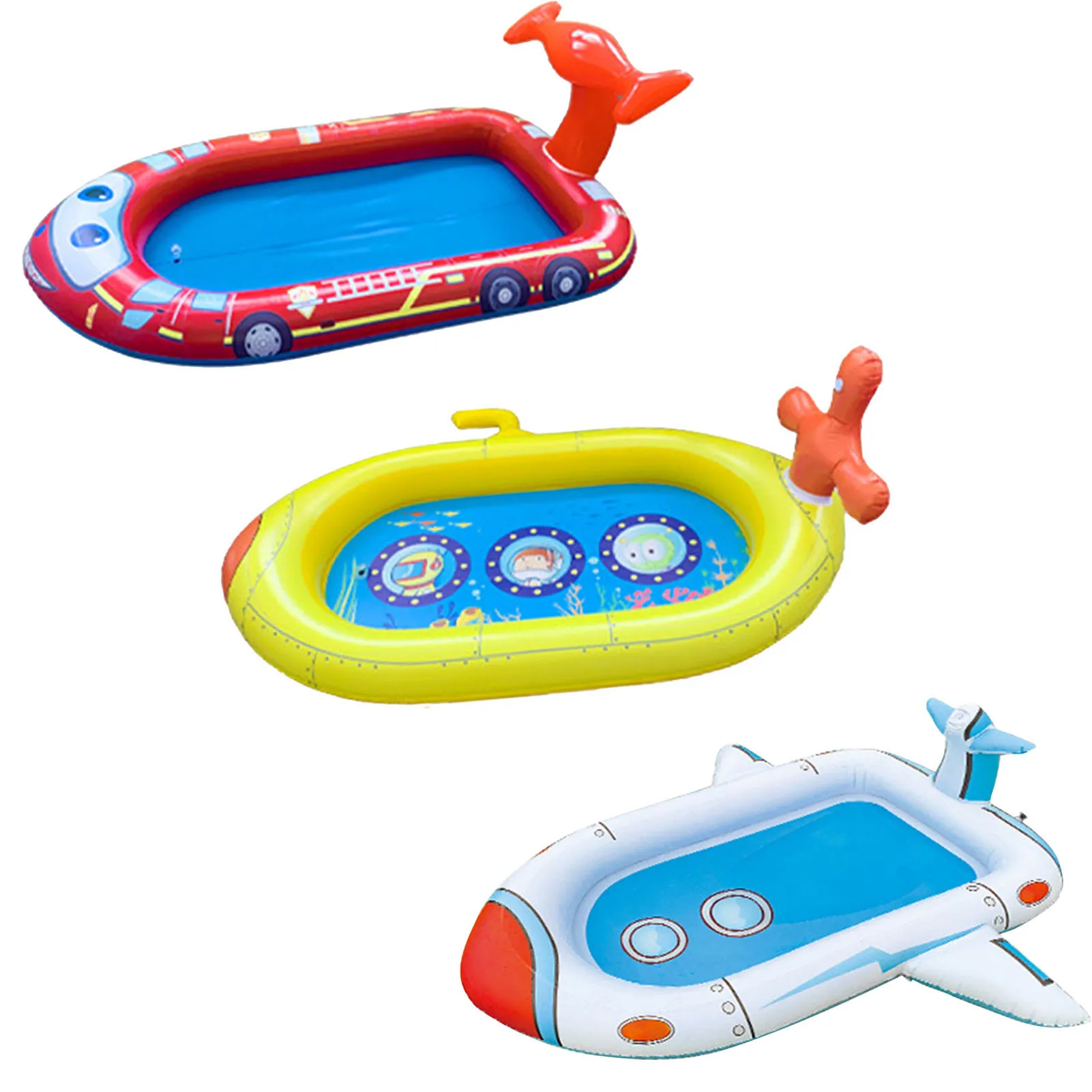 

Garden Inflatable Swimming Pool Water Cushion Children Outdoor Sprinkler Toys Outdoor Kid Toy