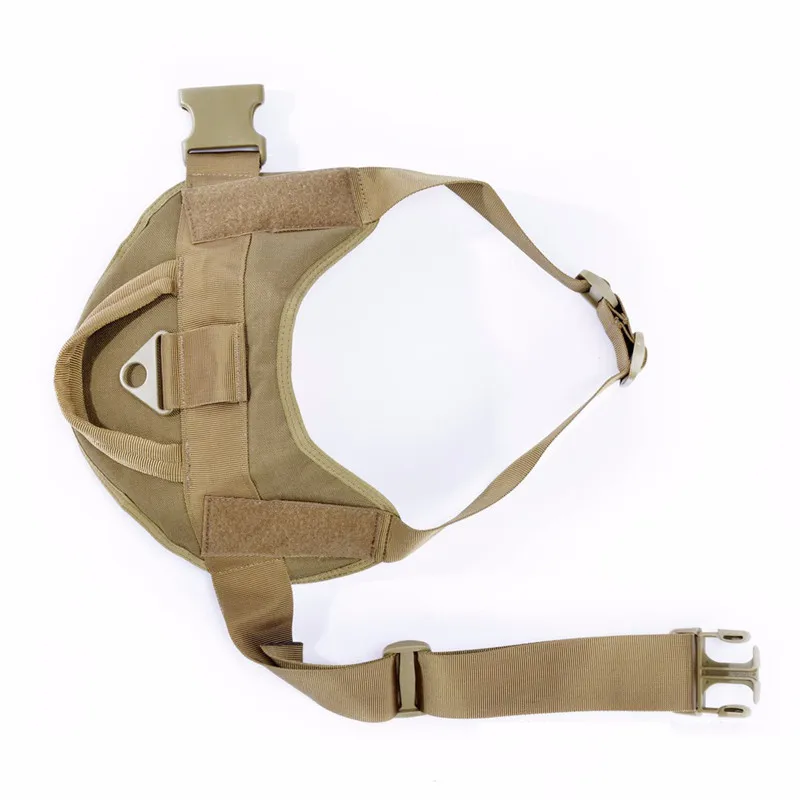 

Military Tactical Dog Harness German Shepherd Pet Dog Vest For Small Large Dogs Puppy With Handle Nylon Bungee Dog Leash Harness