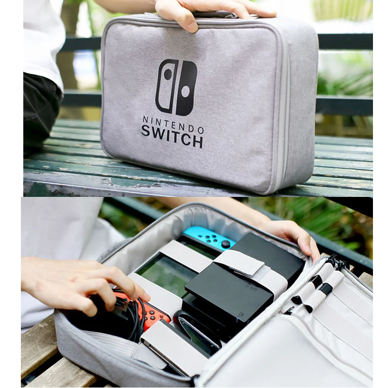 Дорожная сумка Nintendo Switch чехол для переноски из ЭВА портативный NS NX аксессуары