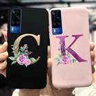 Чехол-накладка для Vivo Y31, Y51, V2036, V2030, силиконовый, с надписью