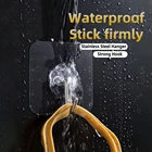 Прозрачные искусственные крючки для дома, кухни и ванной, вешалка на присоске для чашек, держатель для ключей, вешалка для хранения, крючок для полотенец