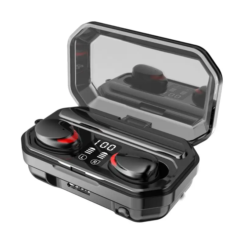 

Беспроводные наушники M15 TWS Bluetooth V5.1, водонепроницаемые спортивные стерео беспроводные наушники, сенсорная басовая гарнитура, мини-наушники