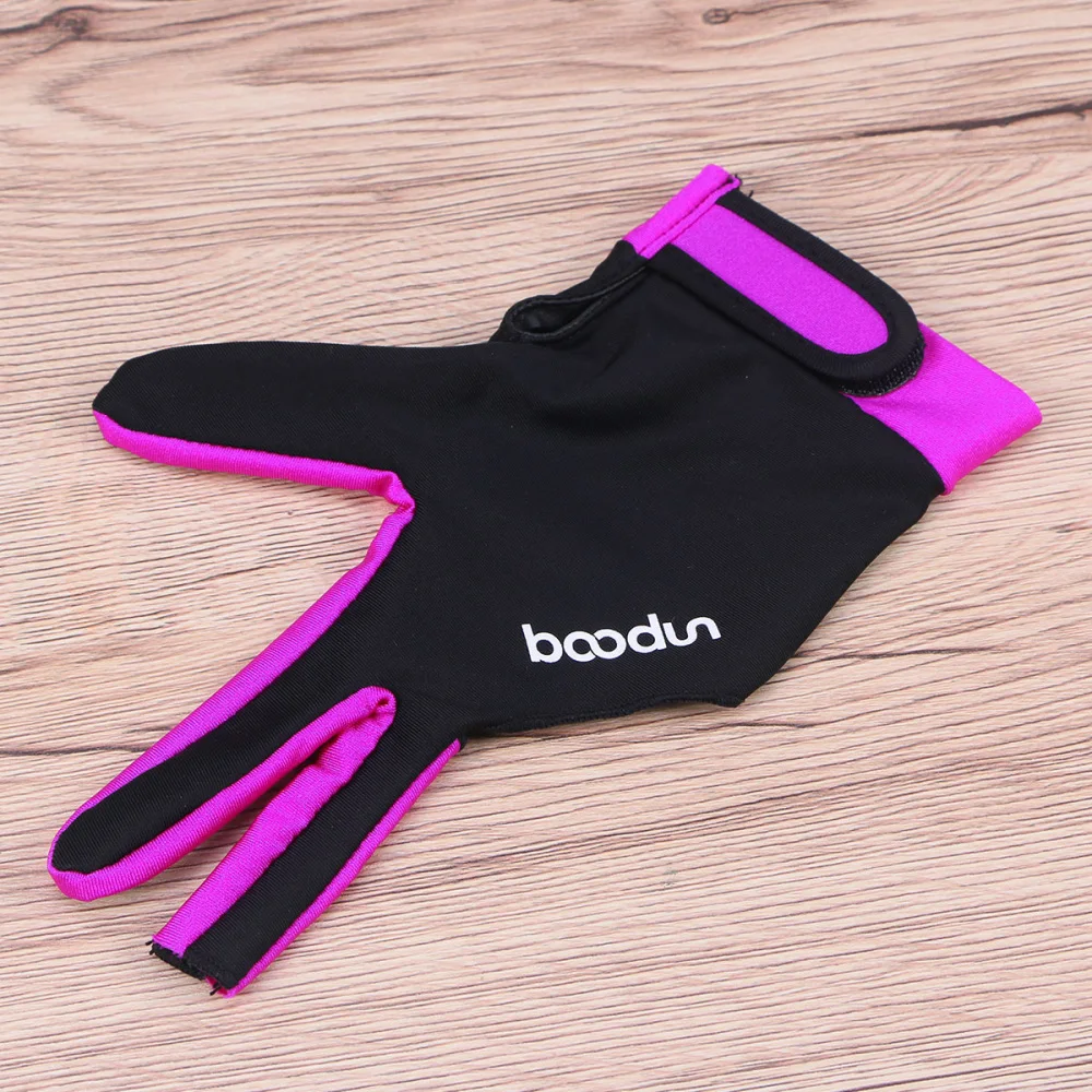 3 пальца перчатки бильярдный бассейн стрелков Размер инструменты для