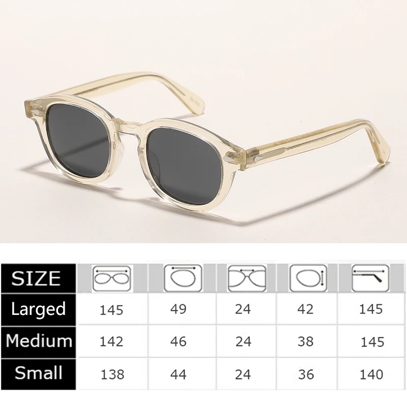 Очки солнцезащитные мужские и женские поляризационные в ацетатной оправе |