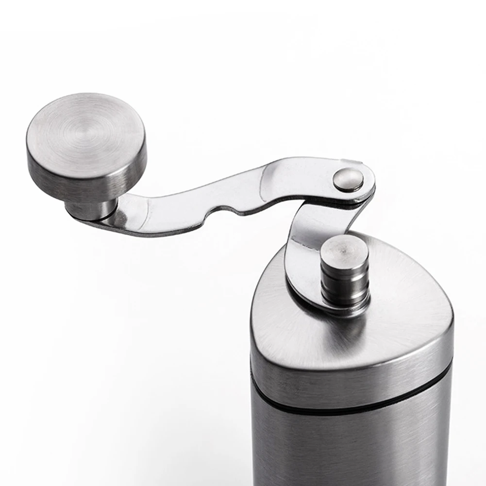 

Manual Coffee Grinder Washable Ceramic Core Stainless Steel Mini Portable Coffee Bean Mill Easy Clean Household Kitchen Supplies