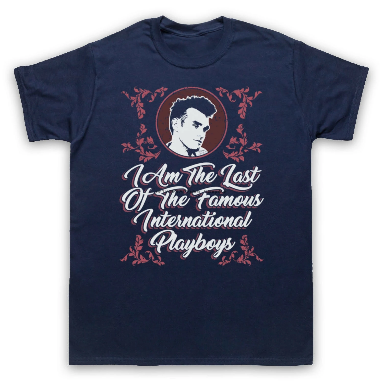 Последняя из известных PLAYBOYS неофициальная футболка MORRISSEY SMITHS для взрослых и