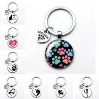 new type very cute naughty cat keychain i love my cat keychain cute cat keychain is suitable for cute fashion holiday gifts for