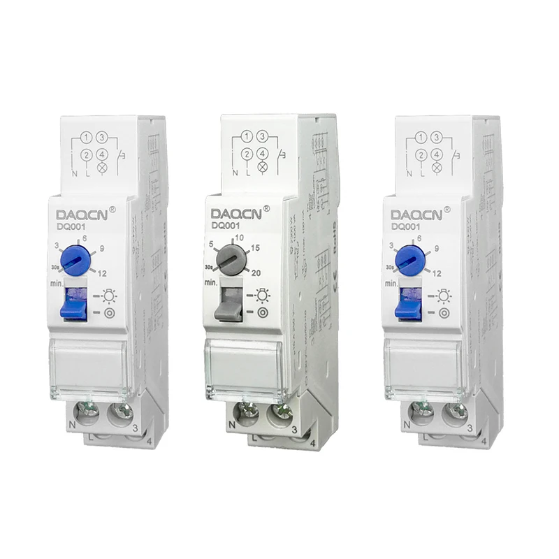 

2022 Best manual Staircase timer Switch staircase light switch timer 230V 16A time set range 30S-10M for corridor Light Control