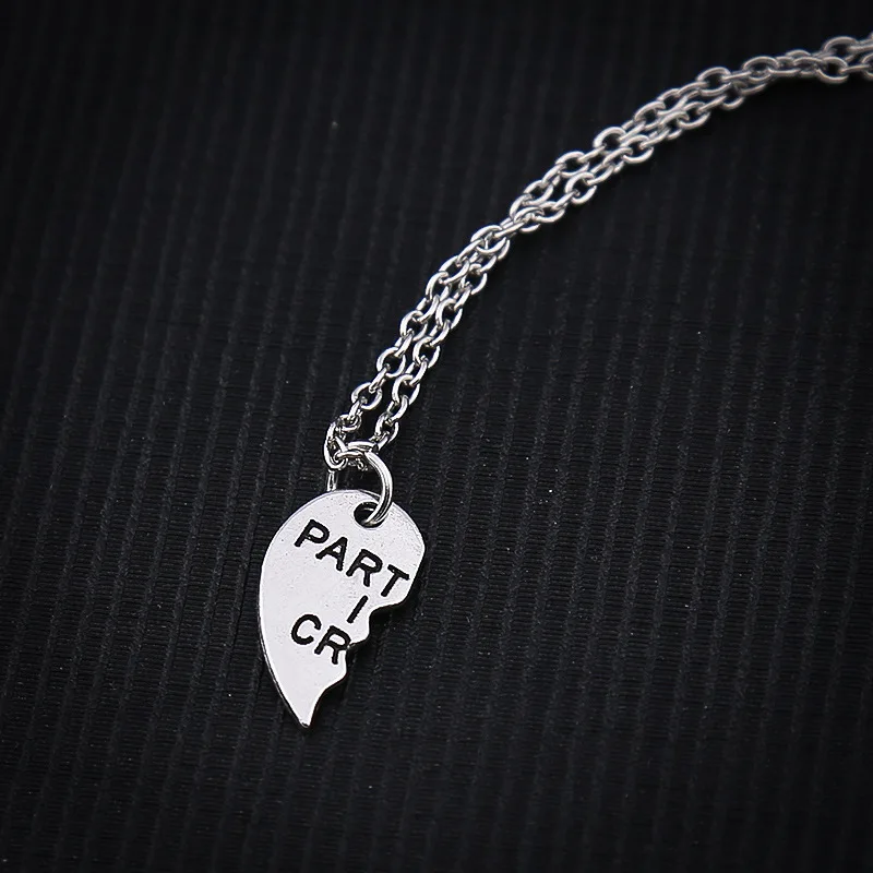 RONGQING 12set/lot New Promotion High quality Silver Love Long Statement Necklace From Factory 2019 hot | Украшения и аксессуары