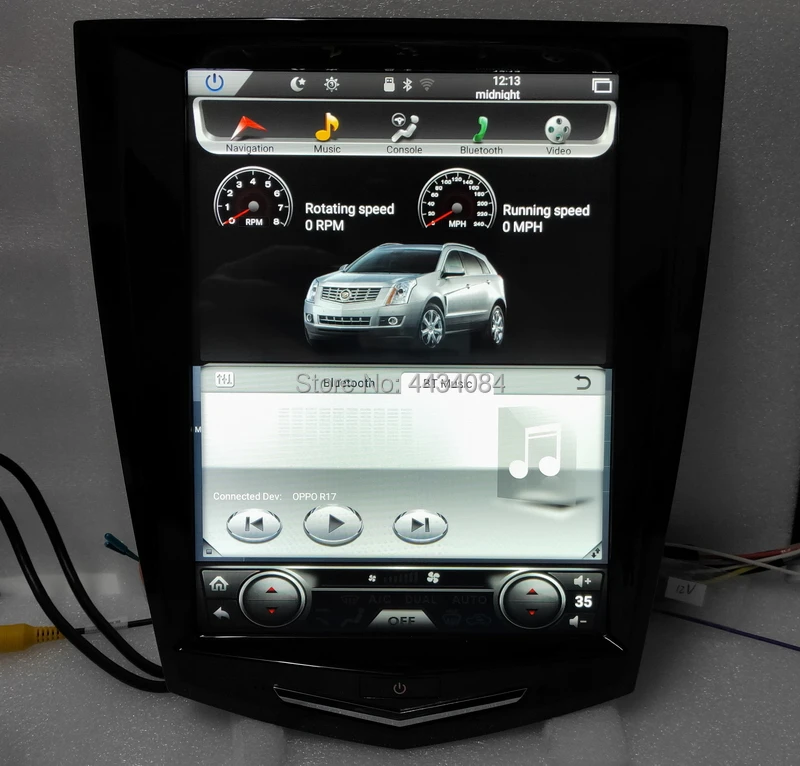Ouchuangbo 10 4 дюймов Tesla Стиль вертикальный Экран Android 9 0 автомобиля GPS аудио для Cadillac XTS