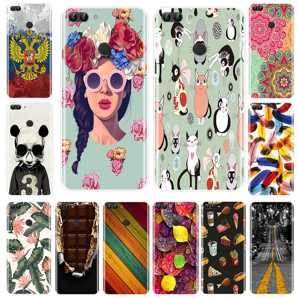 

Silicone Phone Case For Huawei P9 P10 P Smart Plus 2019 P20 P30 Lite Pro Soft TPU Back Cover For Huawei P7 P8 P9 P20 Lite 2017