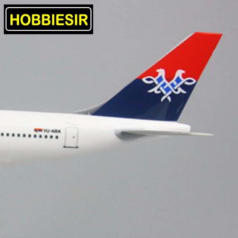 30cm1/200 масштаб Airbus A330 200 модель самолета Air Serbia airline W Стенд Литой Сплав самолет
