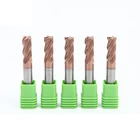 Концевая фреза, резец из карбида вольфрама с 4 канавками, 60 градусов, 1 шт.