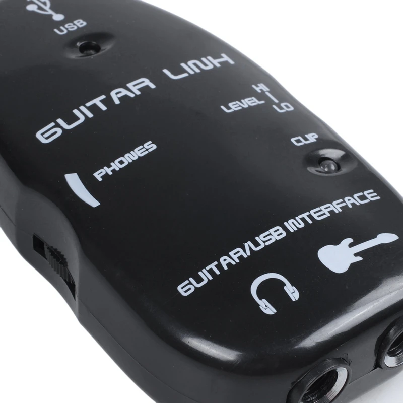 1 шт. переходник для гитары на USB-интерфейс и 3 5 мм аудио сплиттер штекер наушники +