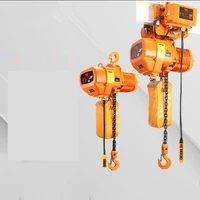 ring chain electric hoist running mobile ghost head type 1 ton industrial lifting hoist 380v chain lifting