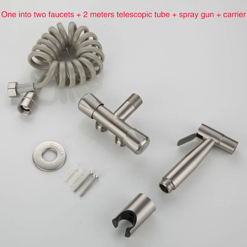 Ручной распылитель из нержавеющей стали для туалета устройство промывки душа и