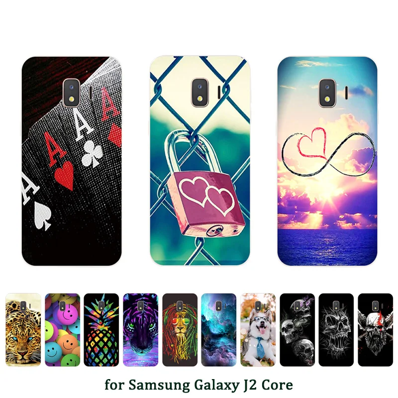 Прозрачный чехол из тпу для Samsung J2 Core 5 &quot роскошный Galaxy SM-J260F мягкая силиконовая
