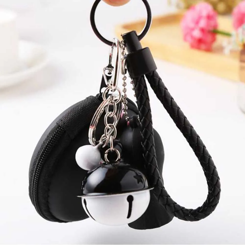 2020 милый мягкий брелок из ПВХ с металлическим кольцом Детские брелки пара ключей