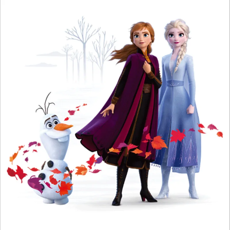 Disney холодное сердце Эльза Анна Олаф детские 3D наклейки для комнаты Принцесса