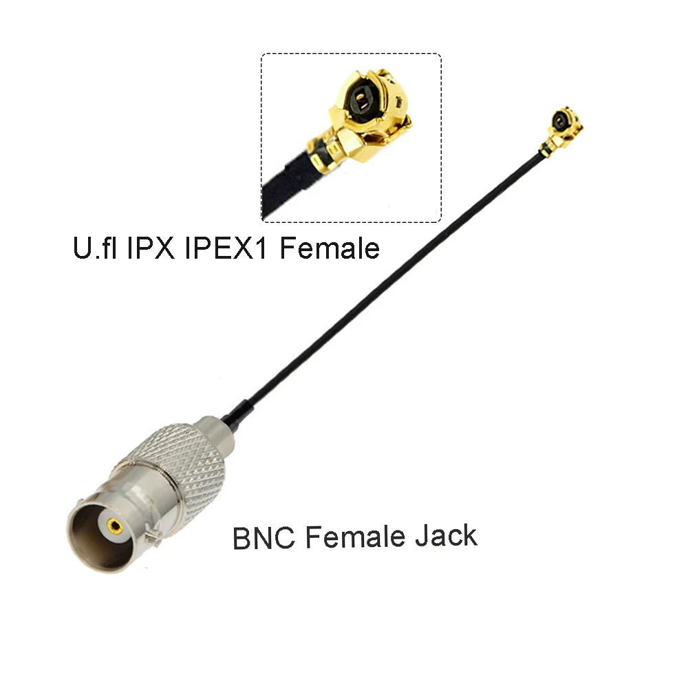 Водонепроницаемый BNC-разъем мама к u.FL IPX IPEX1 женский Pigtail RF113 кабель мини PCI Wi-Fi WLAN