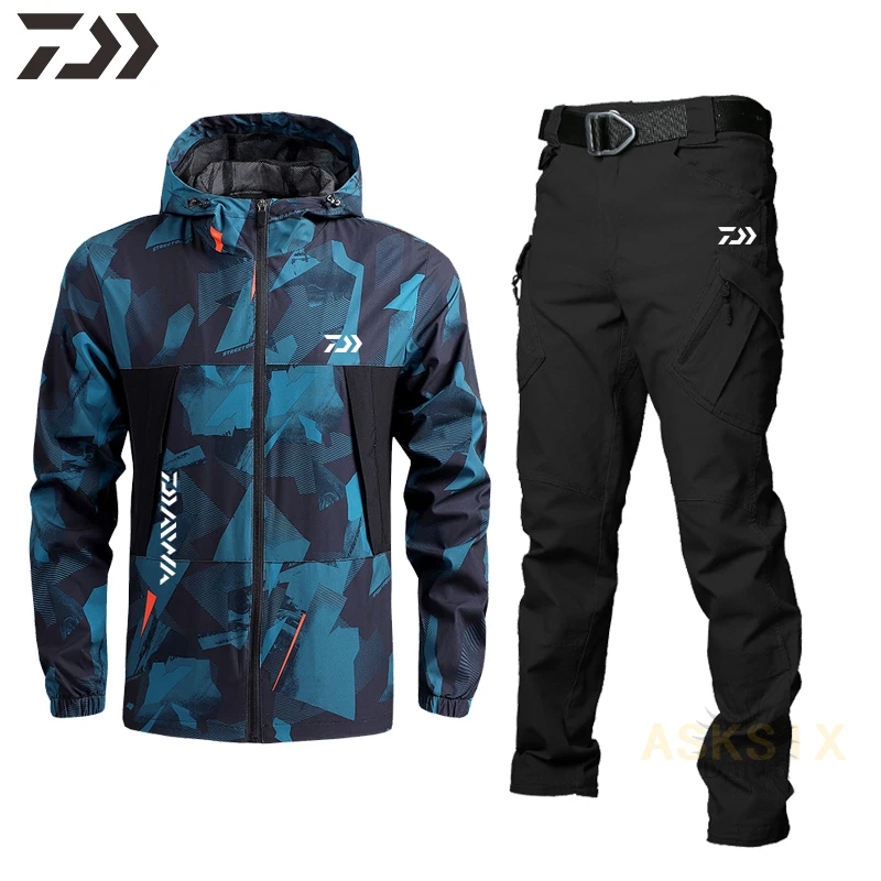 

Одежда для рыбалки Shimano весна-осень тонкий водонепроницаемый ветрозащитный костюм для рыбалки дышащая быстросохнущая Daiwa одежда для рыбалк...