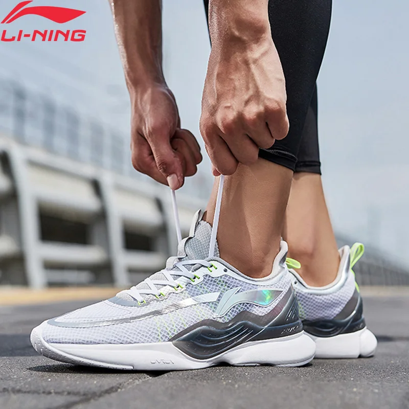 Li-Ning/мужские кроссовки CRAZYRUN X Cushoin; спортивная обувь с подкладкой для фитнеса; Прочные кроссовки; ARHP081 XYP935