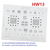 amaoe bga ic reballing stencil kits for huawei cell phone hi6921 wifi audio nfc kirin 980 hi3680 p30 mate p40 pro universal kit