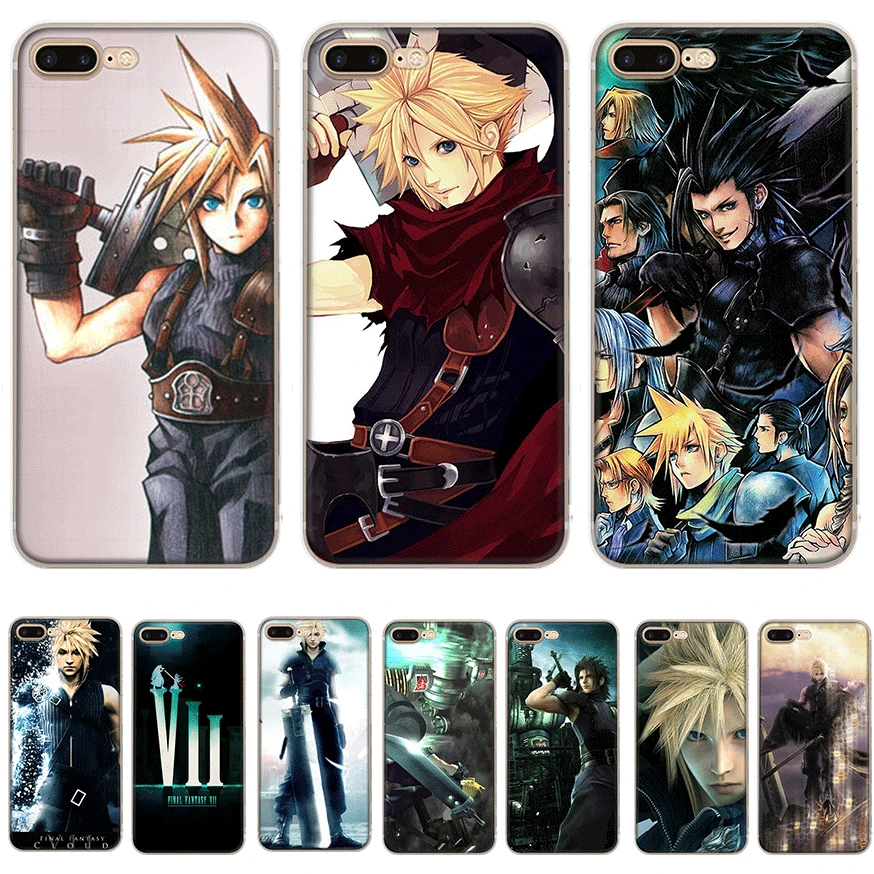 Чехол для телефона Final Fantasy VII FF7 iPhone 5 5S SE 6 6s 7 8 Plus X XS XR Max|Бамперы| |