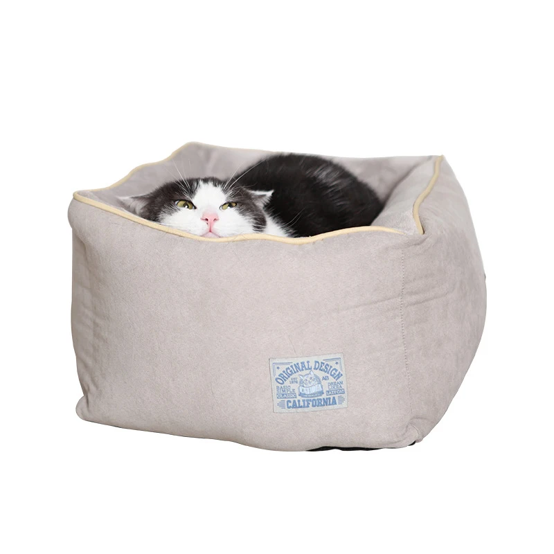 Удобная кровать для собак Jormel мягкая моющаяся подстилка и кошек|Дома конуры