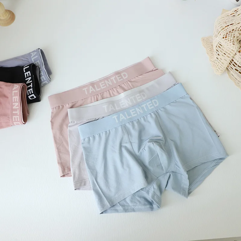 Боксеры мужские из модала удобное нижнее белье для взрослых NS0117 весна-лето |