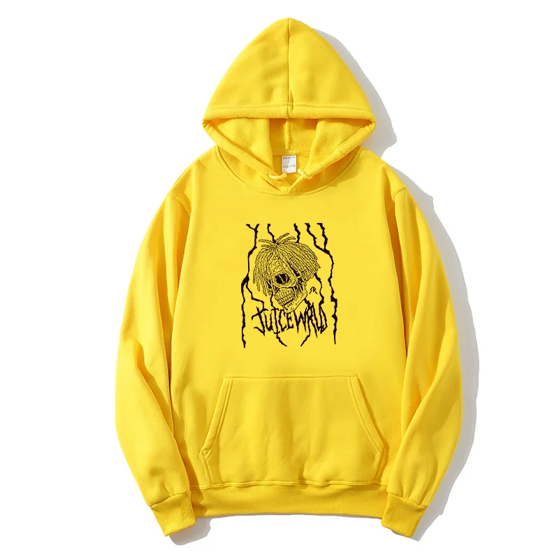 

New print Juice WRLD Hoodies Men Women Sweatshirts Hooded Hip Hop Fashion Casual Hoodie Juice WRLD boys girls white pullovers
