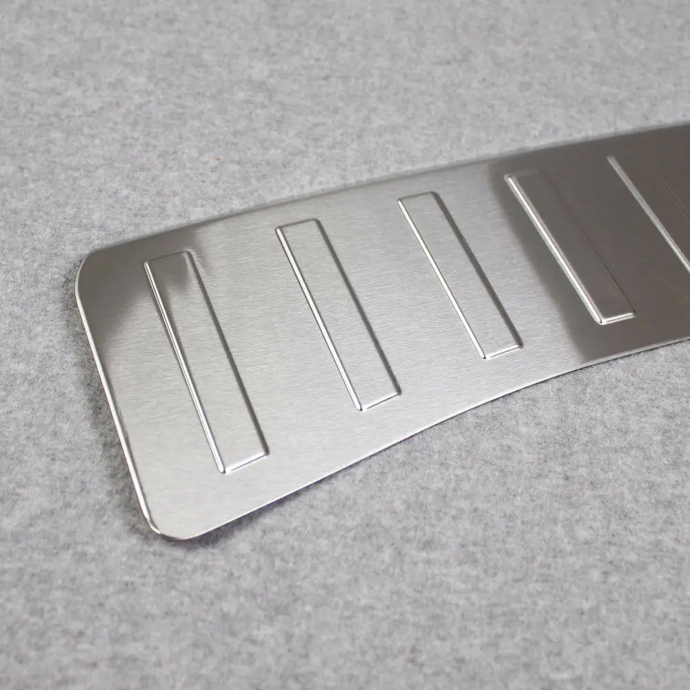 

Fit for Toyota 2019 Corolla Hatchback Rear Outside Bumper Sill Plate Trim Silver