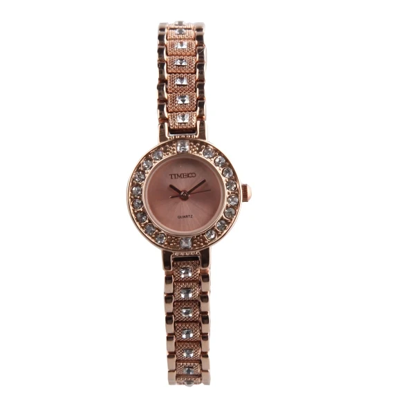 Time100 женские Кварцевые Часы со старазами Хрустальный Браслет часы Ювелирные