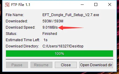 EFT Pro2 ключ/EFT+ FTP ключ 2 в 1 ключ
