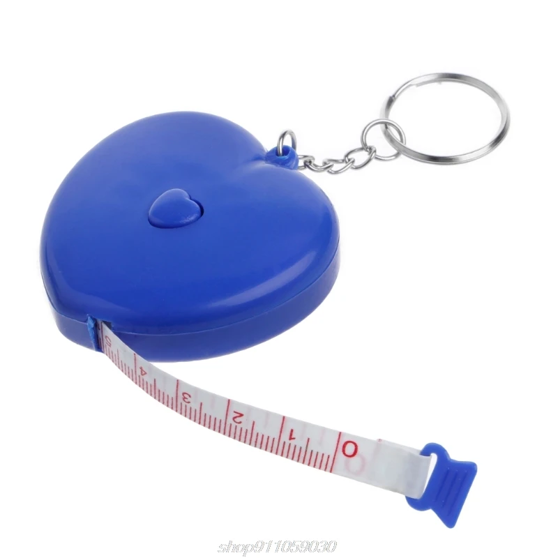 

Keychain Portable Retractable Ruler Heart-shaped Tape Measure 1.5m J19 21 Dropshipping