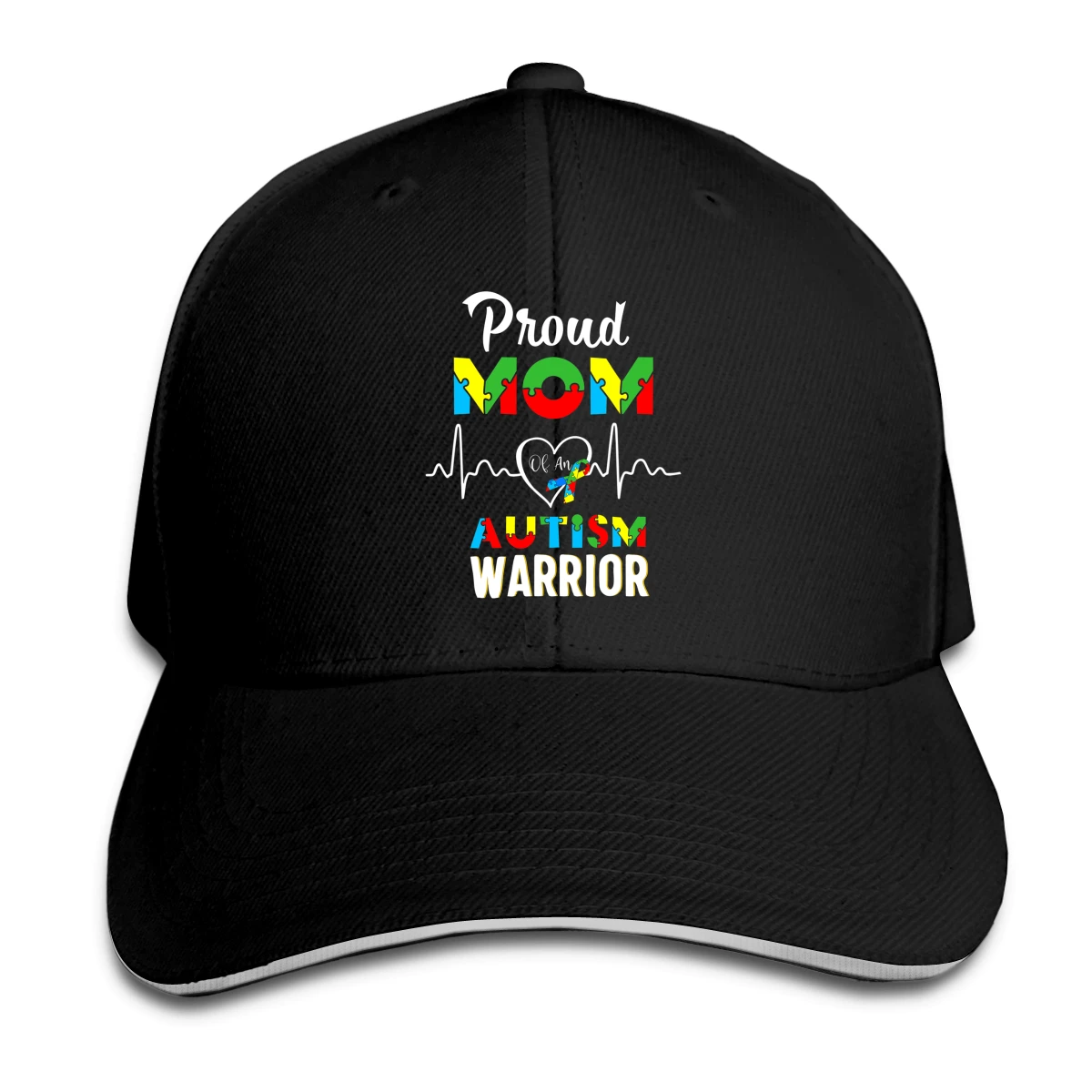 

Proud Autism Mom Hat Baseball Cap for Men Women Fashion Adjustable Sun Hat