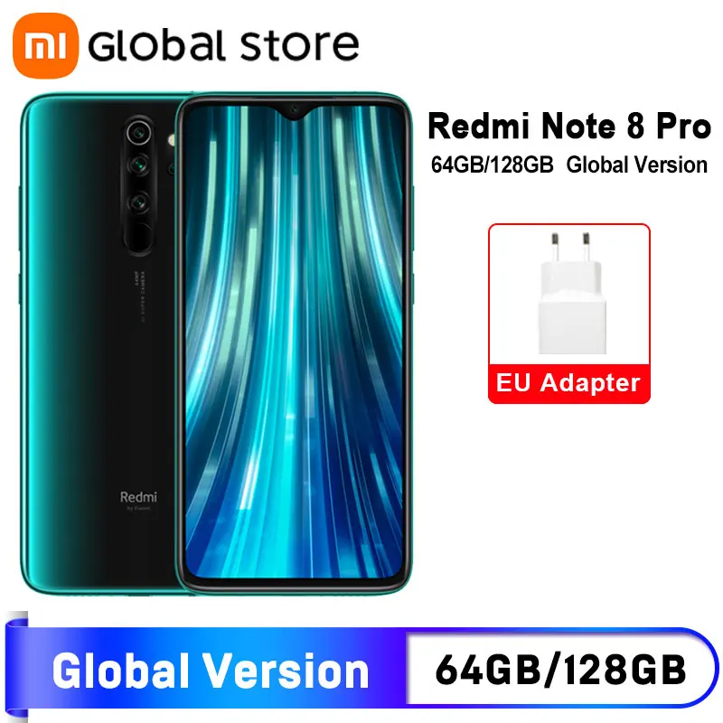 Глобальная версия смартфона Xiaomi Redmi Note 8 Pro 6 ГБ 64 Гб/6 128 мегапиксельная