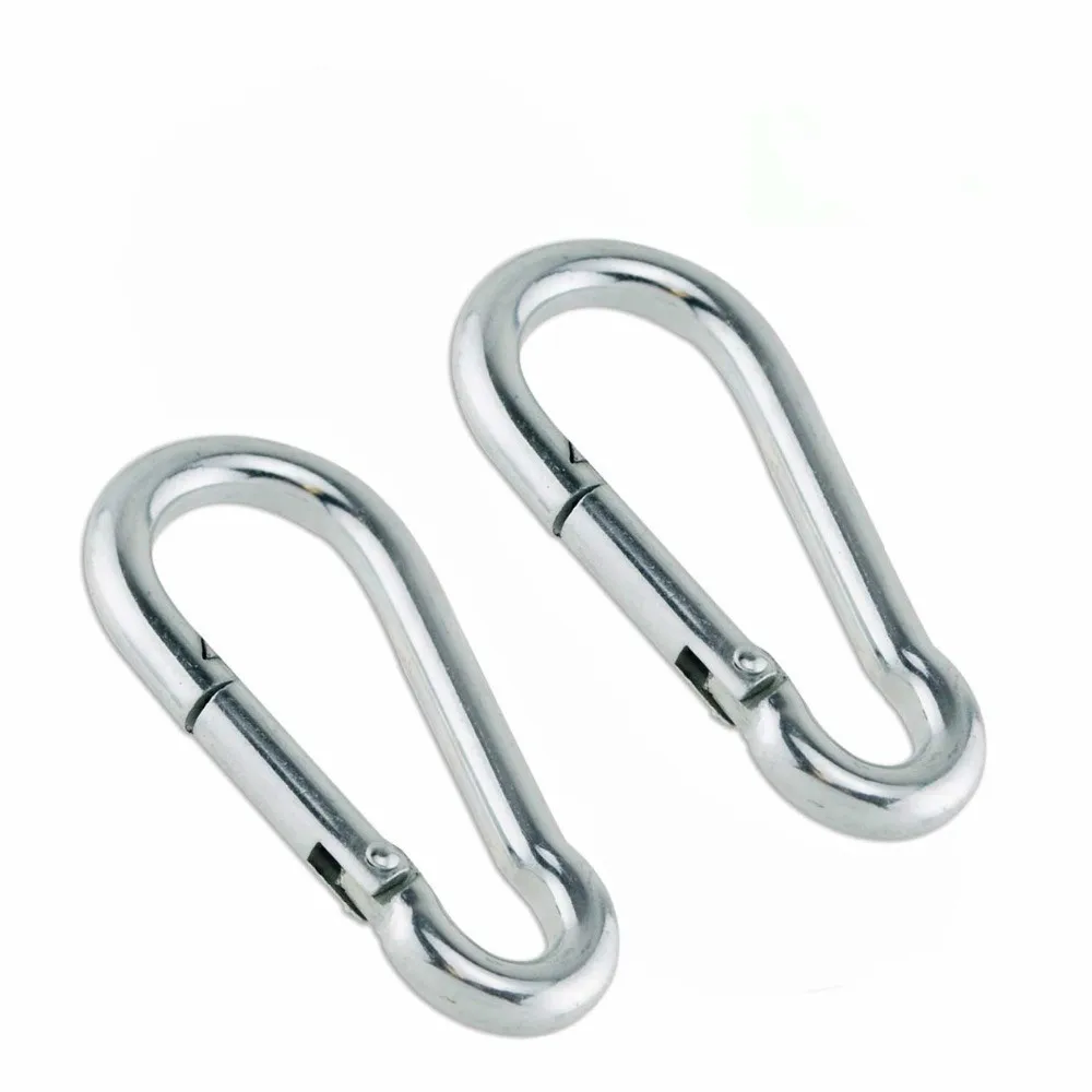 Hammock Swing Snap Hook Buckle Screw spring Carabiner Quick Hanging Belts Survival Outdoor Clasp Camping Equipment Tools @3 |