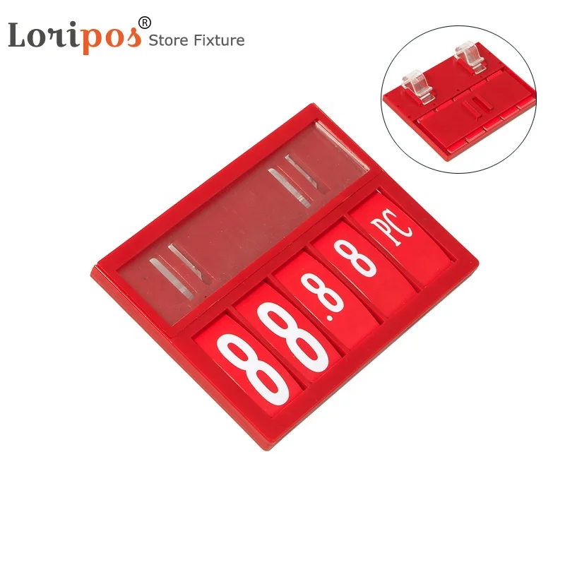 Ярлык на полку Висячие поп Рекламные цены вывеска дисплей Размещенный ярлык