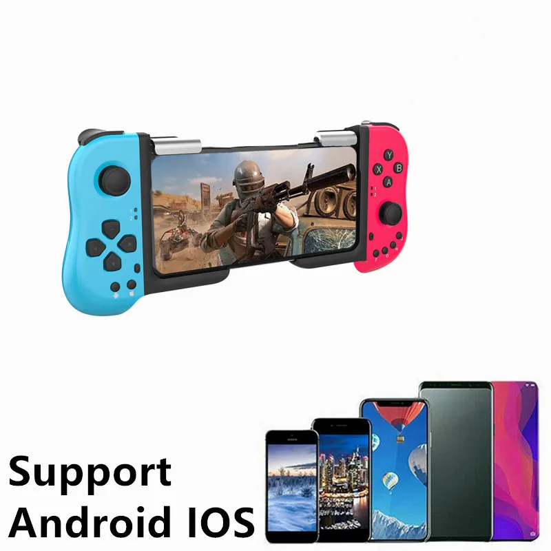 

Новое поступление, беспроводной Телескопический игровой контроллер Bluetooth, беспроводной геймпад, джойстик для телефона Android IOS с USB-кабелем