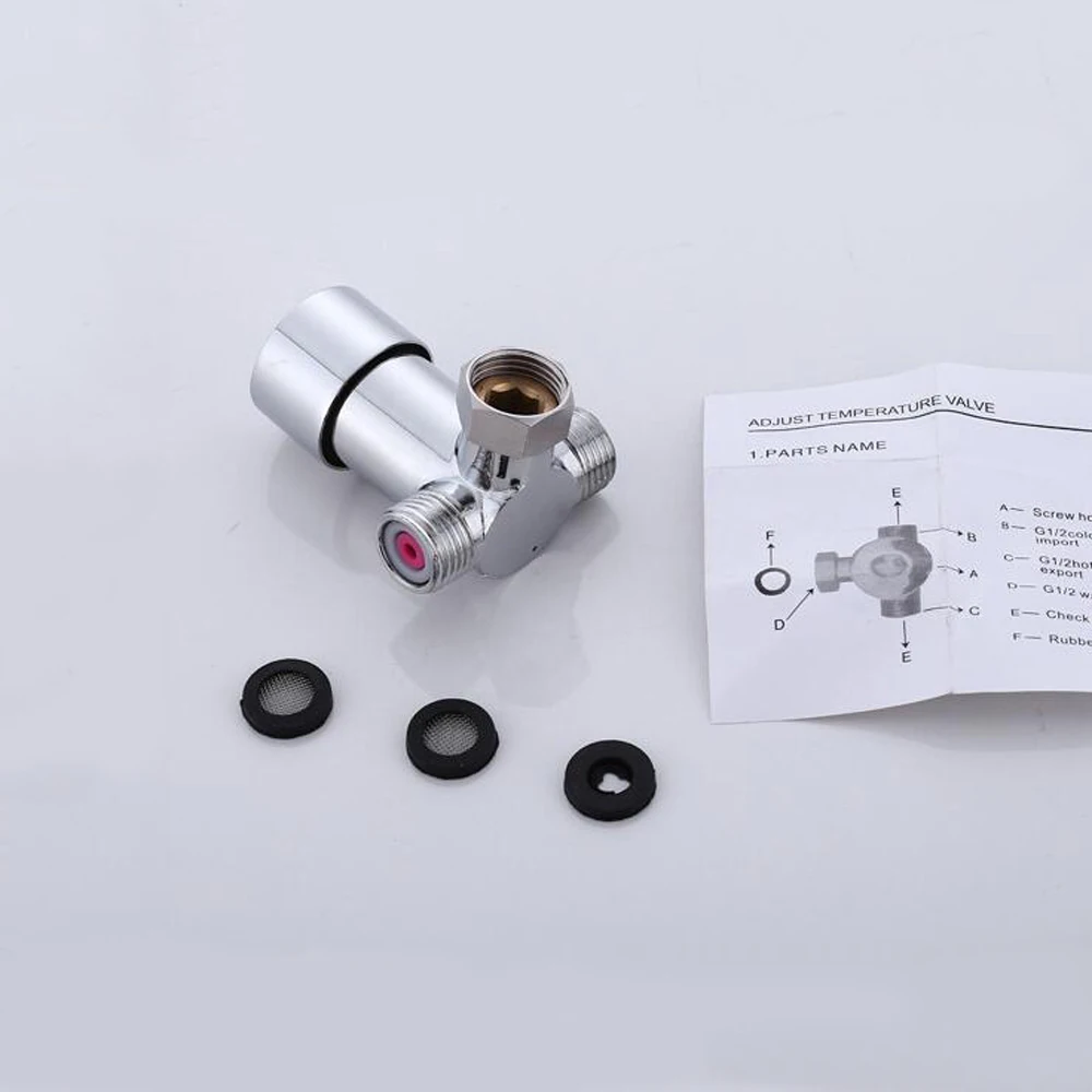 Смеситель для горячей и холодной воды с регулируемой температурой |