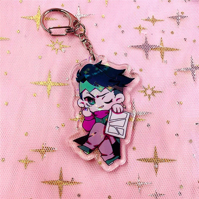 H06 Аниме Jojos невероятное приключение Брелок фигурка из аниме «Astroboy(акриловое волокно симпатичный брелок Коллекция подарков - Цвет: H06
