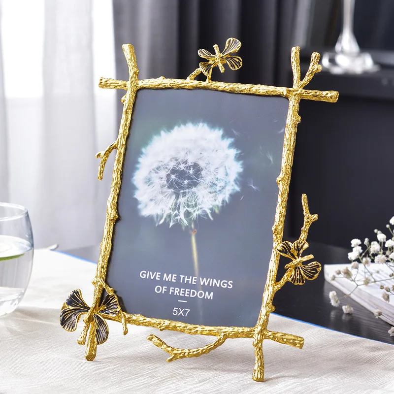 Металлическая фоторамка в стиле ретро 6/7/10 дюймов креативная художественная