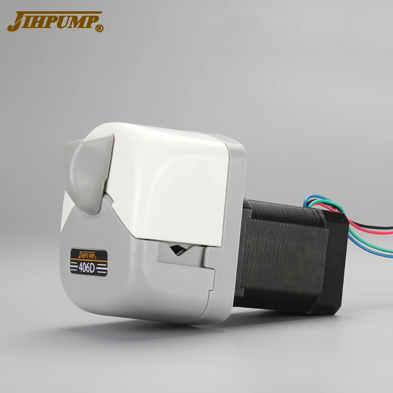 

Перистальтическая головка насоса JIHPUMP с легкой нагрузкой, с шаговым двигателем постоянного тока 12 В 24 В и двигателем переменного тока 220 В дл...