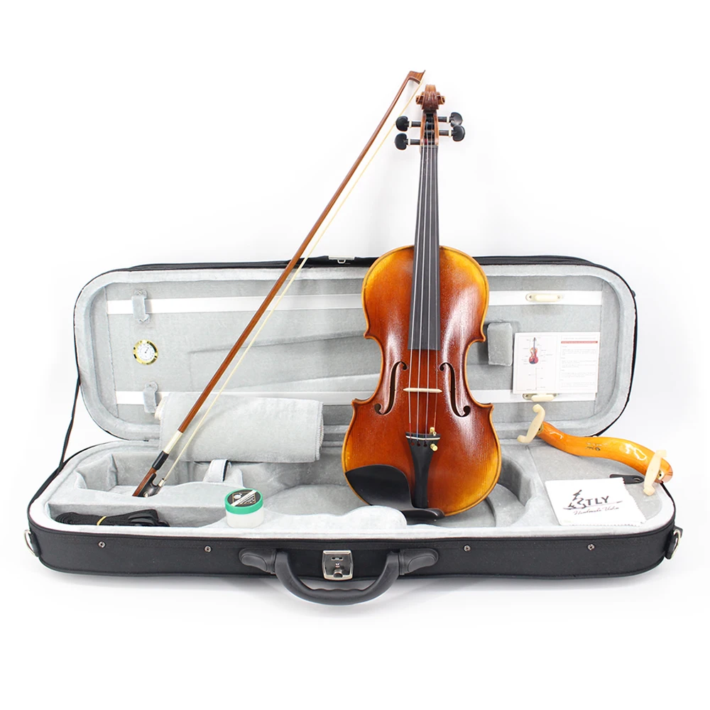 Оригинальная Высококачественная полноразмерная антикварная скрипка Master 25 лет