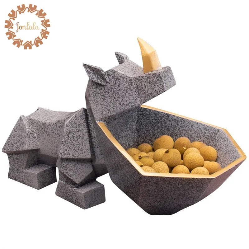 Держатель для свечей подставка пульта в виде носорога|Статуэтки и миниатюры| |