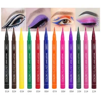 cat eye makeup colorful eyeliner waterproof long lasting liquid eyeliner pen make up comestic eye liner pencil makeup tools