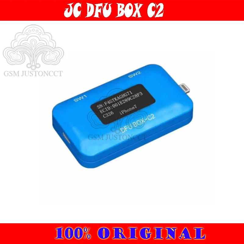 Плата JC DFU BOX C2 восстановление перезагрузки IOS мгновенной SN ECID считывание