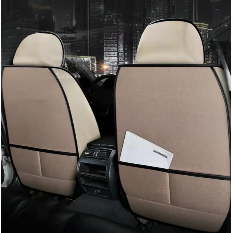 Pаспродажа Универсальные высококачественные чехлы на передние и задние сиденья автомобиля, Дышащие чехлы на сиденья, аксессуары для интерьера автомо...
