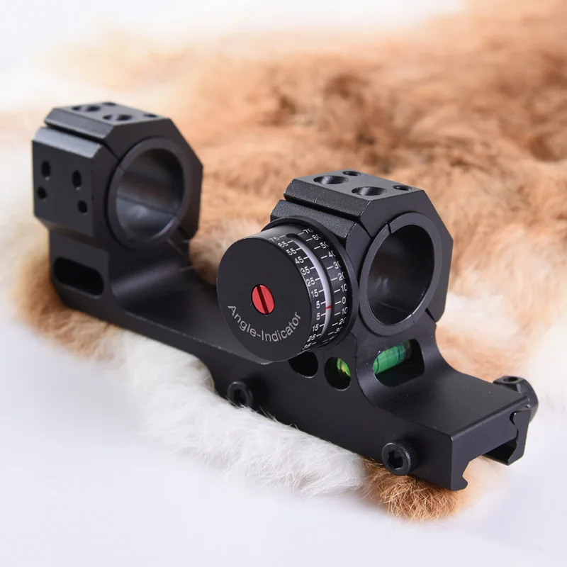Оптические прицелы для стрельбы цельный кронштейн с угловым и уровневым